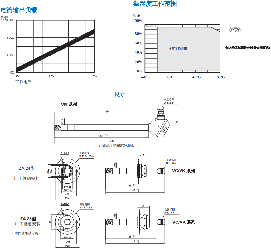 盖加美Galltec+mela C42 ME 温湿度变送器图