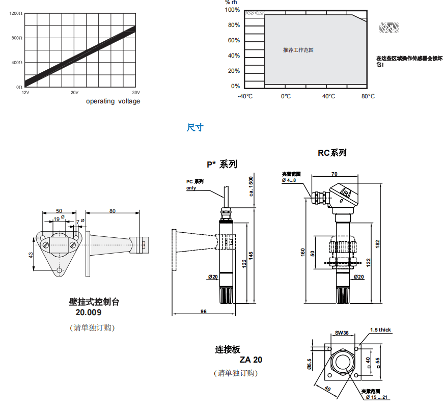 盖加美Galltec+mela RC/PC 温湿度变送器图片